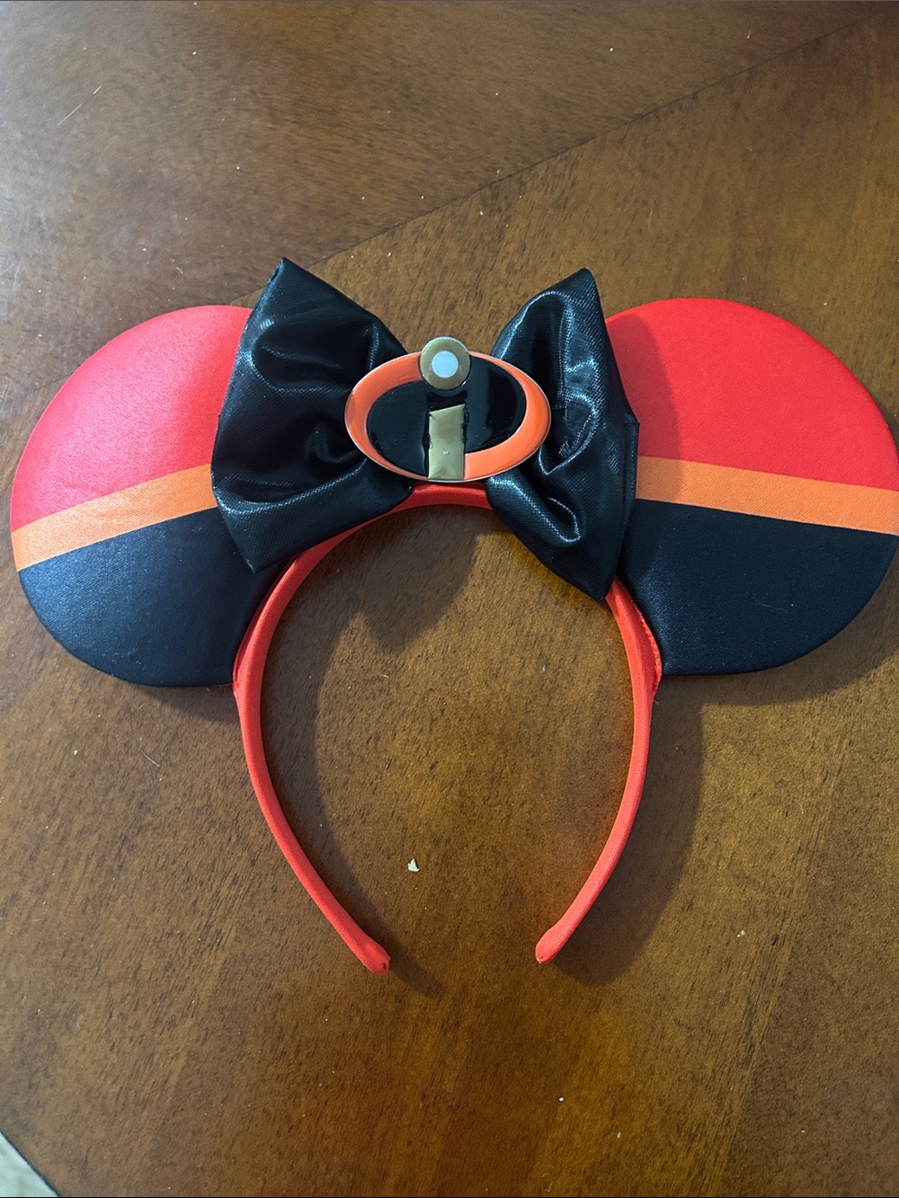 Red and Black The Incredibles Disney Pixar Headband